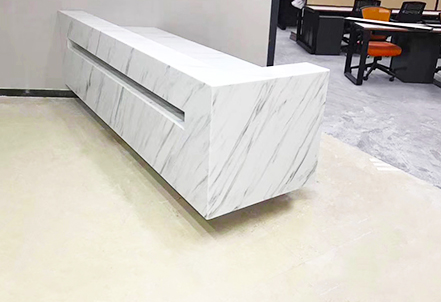 Irregular Front Desk