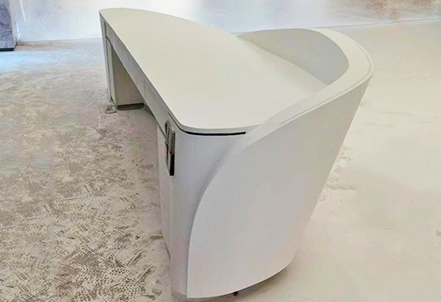 Irregular Front Desk