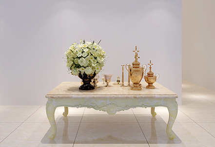 European-style coffee table