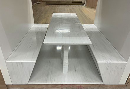 Artificial stone chair