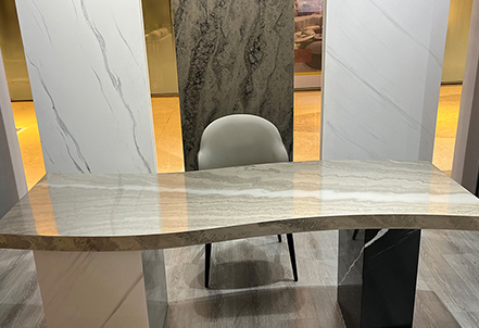 Artificial stone indoor table
