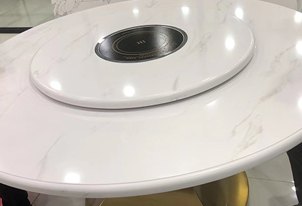 Dining table surface